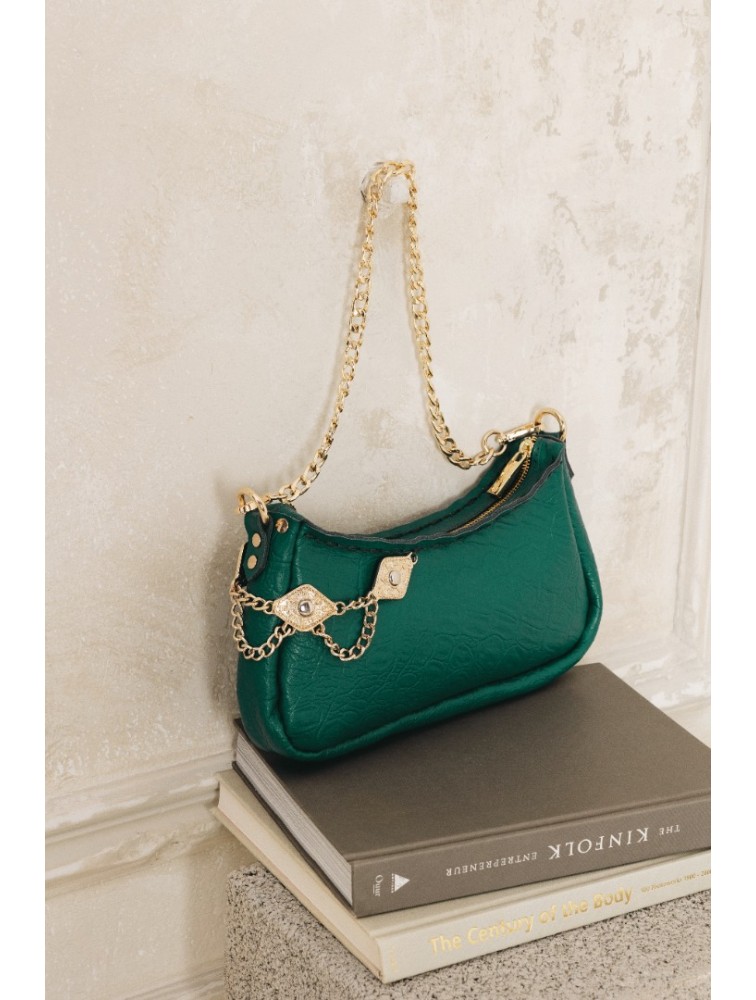 INDIVIDUAL Rushmere shoulder bag fortest green