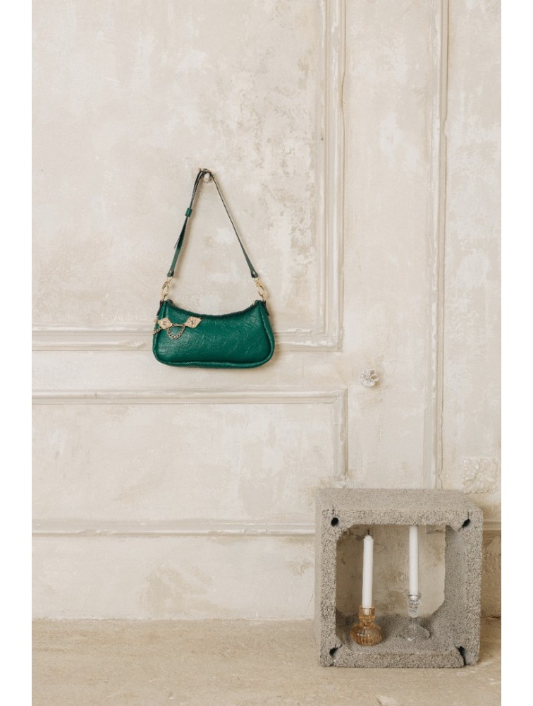 INDIVIDUAL Rushmere shoulder bag fortest green