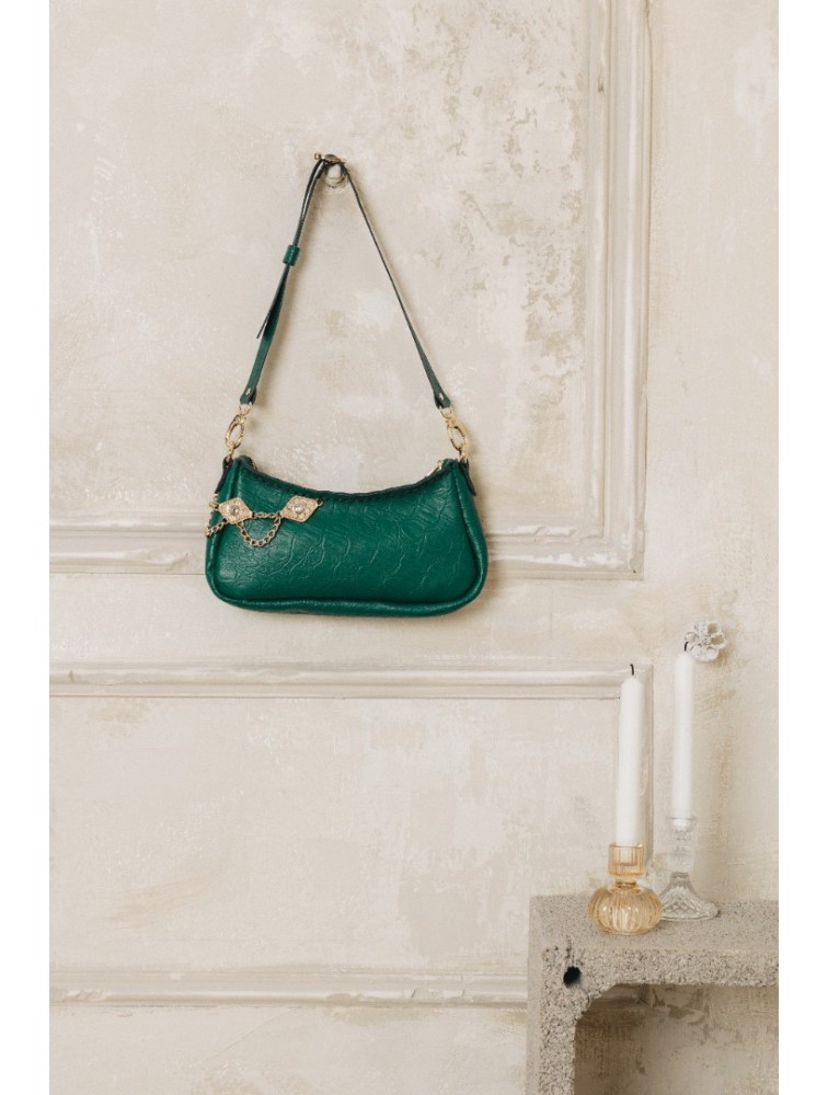 INDIVIDUAL Rushmere shoulder bag fortest green