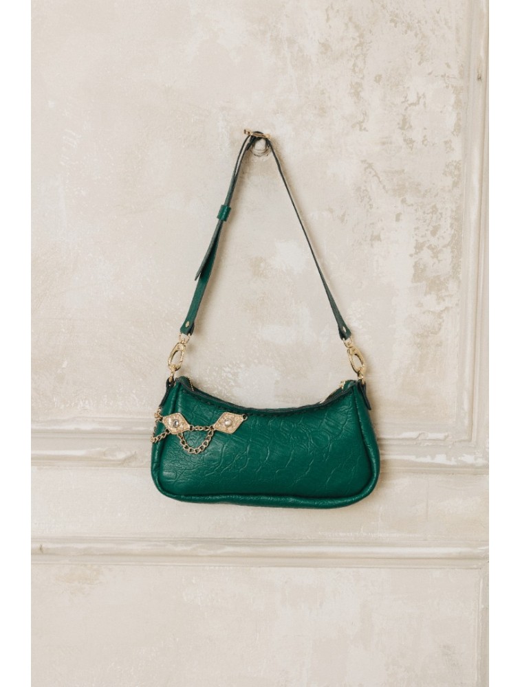 INDIVIDUAL Rushmere shoulder bag fortest green