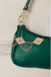 INDIVIDUAL Rushmere shoulder bag fortest green