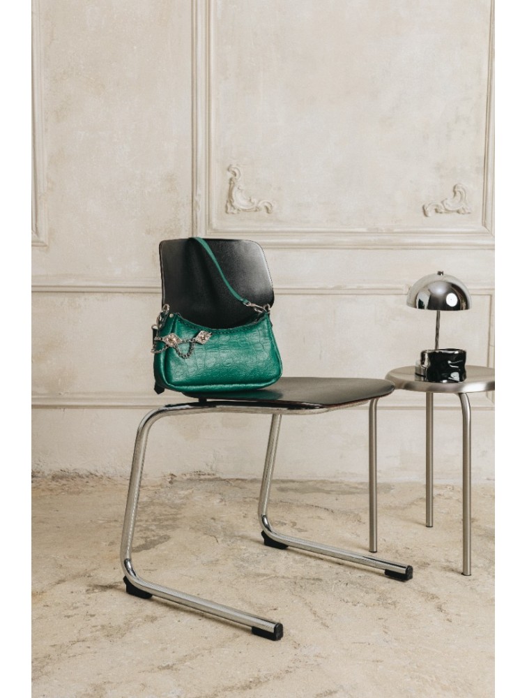 INDIVIDUAL Rushmere shoulder bag fortest green