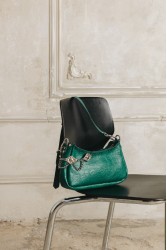 INDIVIDUAL Rushmere shoulder bag fortest green