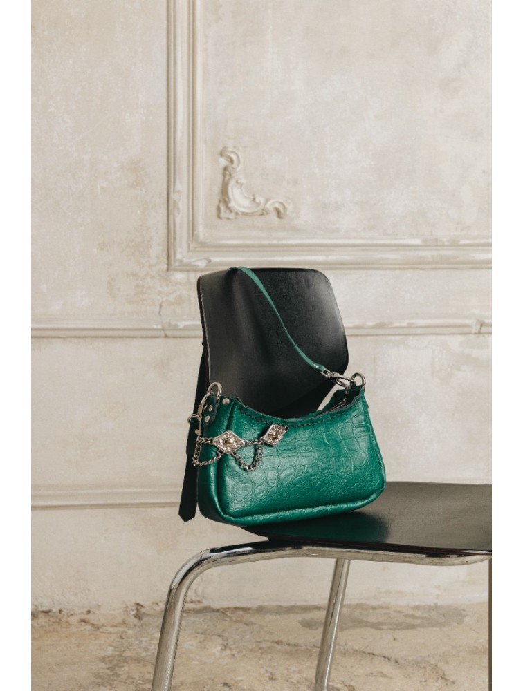 INDIVIDUAL Rushmere shoulder bag fortest green