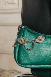 INDIVIDUAL Rushmere shoulder bag fortest green