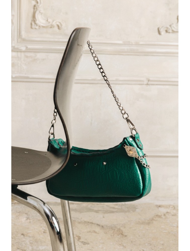 INDIVIDUAL Rushmere shoulder bag fortest green