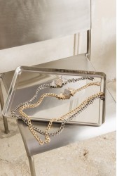 INDIVIDUAL Crystal Ασημένια Αλυσίδα