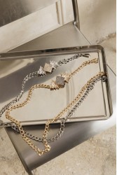 INDIVIDUAL Crystal Ασημένια Αλυσίδα