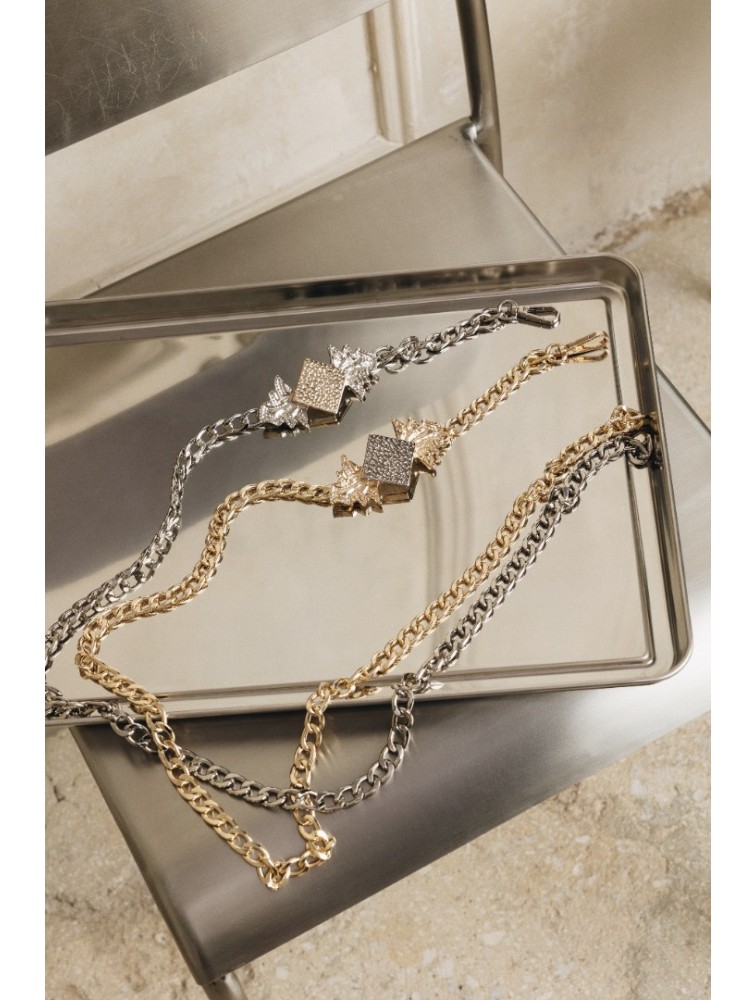 INDIVIDUAL Crystal Ασημένια Αλυσίδα