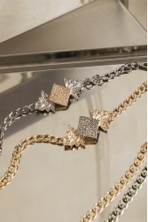 INDIVIDUAL Crystal Ασημένια Αλυσίδα