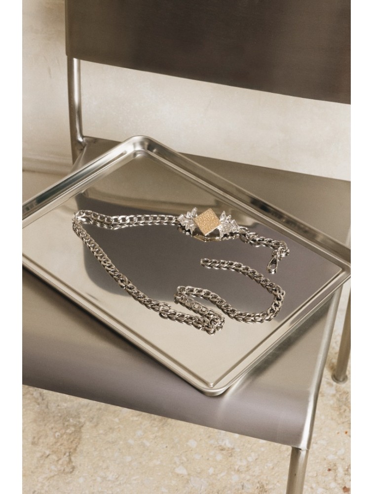 INDIVIDUAL Crystal Ασημένια Αλυσίδα