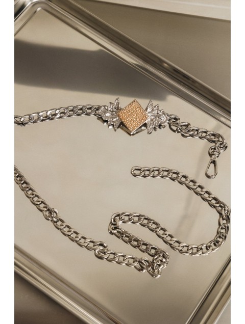 INDIVIDUAL Crystal Ασημένια Αλυσίδα