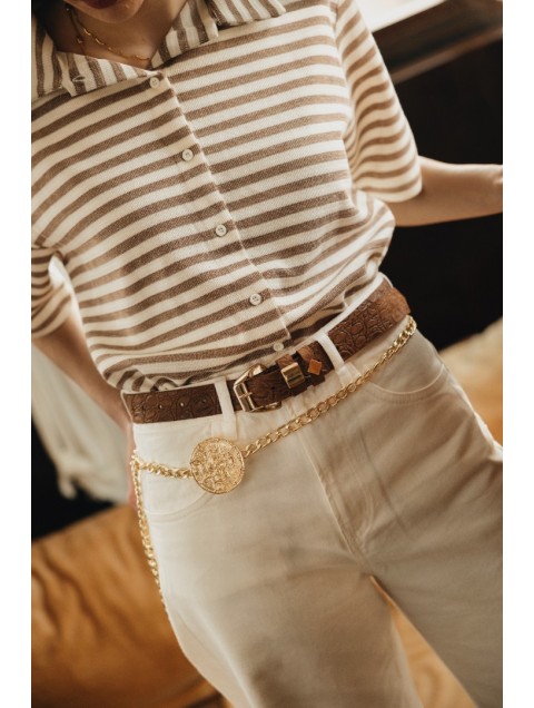INDIVIDUAL Lonely stranger Gold Chain