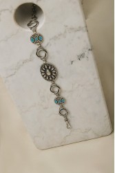 INDIVIDUAL Distant Sun Nickel Chain Belt