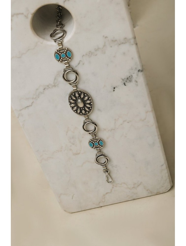 INDIVIDUAL Distant Sun Nickel Chain Belt