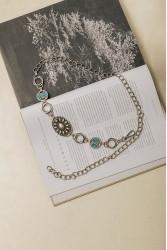INDIVIDUAL Distant Sun Nickel Chain Belt