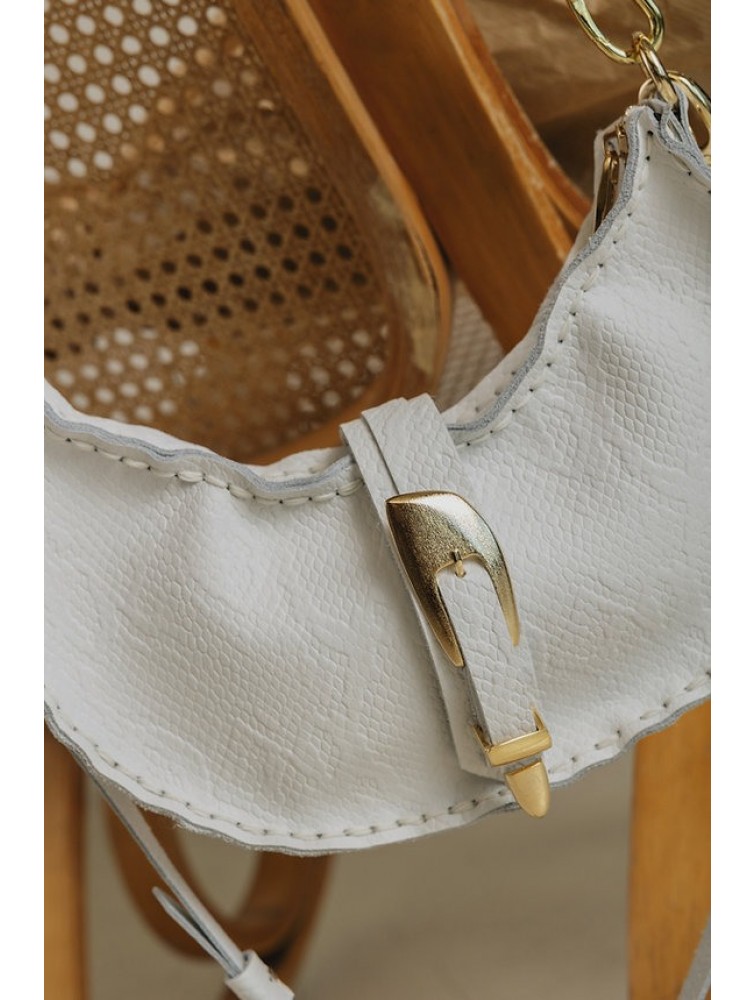ΙΝDIVIDUAL More Than This Shoulder Bag Off-White Gold