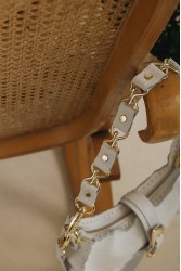 ΙΝDIVIDUAL More Than This Shoulder Bag Off-White Gold