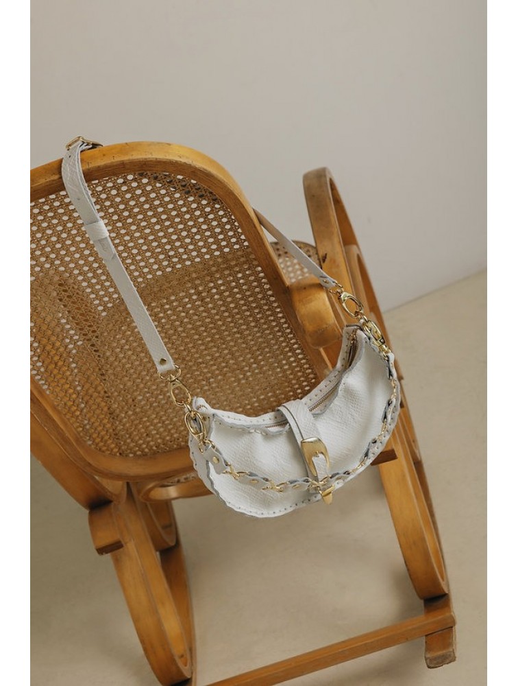 ΙΝDIVIDUAL More Than This Shoulder Bag Off-White Gold
