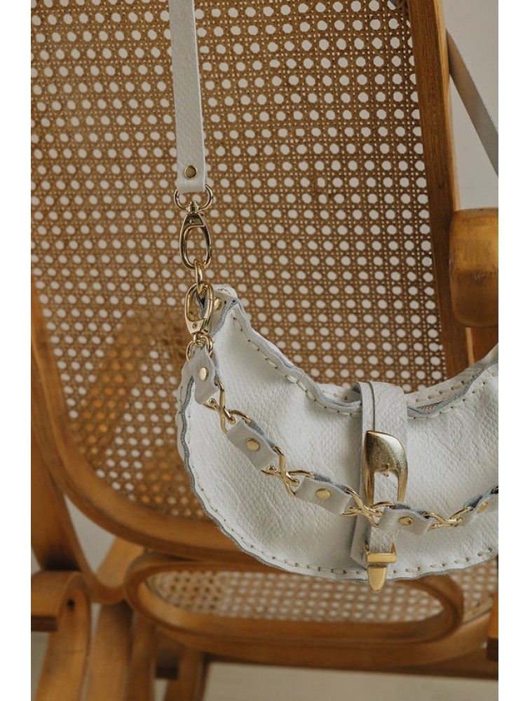 ΙΝDIVIDUAL More Than This Shoulder Bag Off-White Gold