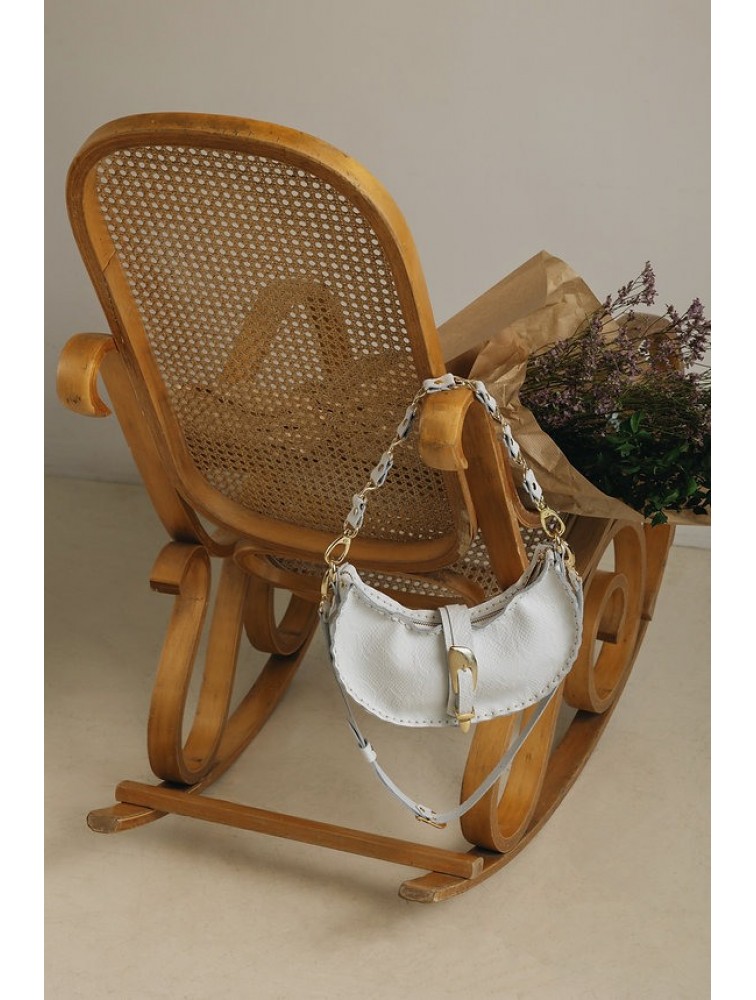 ΙΝDIVIDUAL More Than This Shoulder Bag Off-White Gold