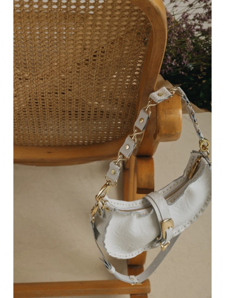 ΙΝDIVIDUAL More Than This Shoulder Bag Off-White Gold