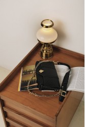 INDIVIDUAL Old and Wise Shoulder Bag Black Gold LIMITED