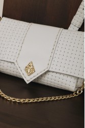 INDIVIDUAL Old and Wise Shoulder Bag Off-White Gold LIMITED
