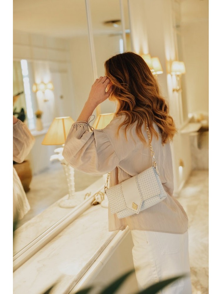 INDIVIDUAL Old and Wise Shoulder Bag Off-White Gold LIMITED