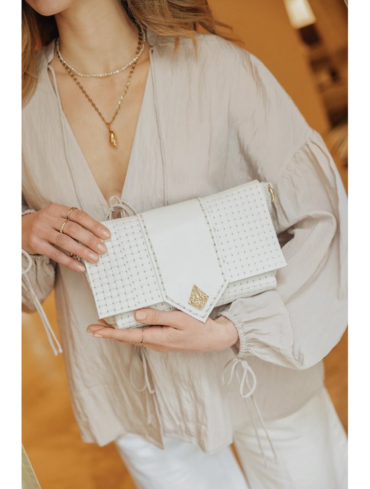 INDIVIDUAL Old and Wise Shoulder Bag Off-White Gold LIMITED