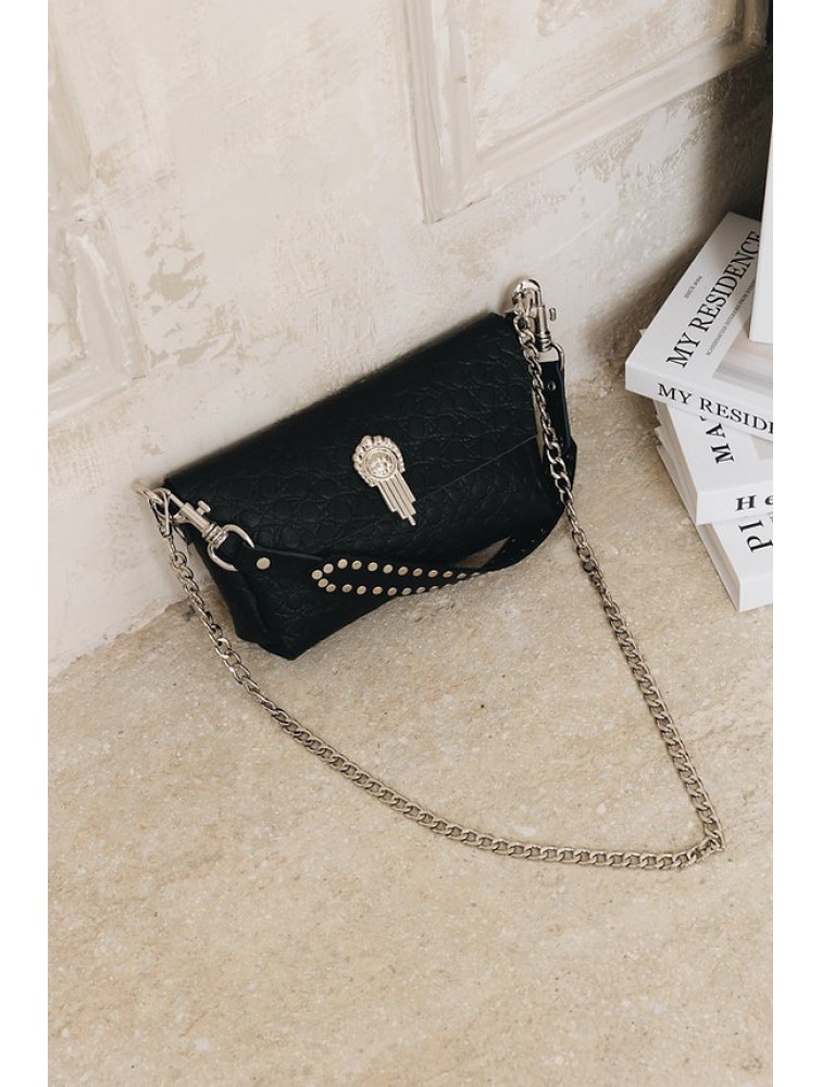 INDIVIDUAL On my Mind Shoulder Bag Black