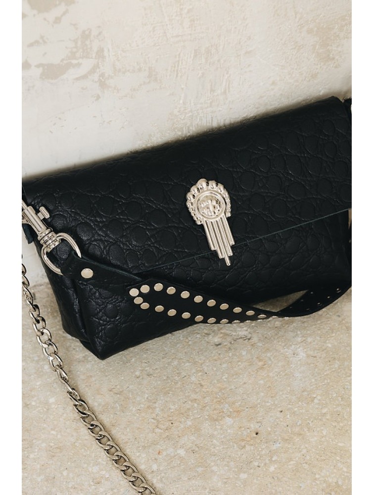 INDIVIDUAL On my Mind Shoulder Bag Black