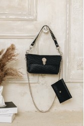 INDIVIDUAL On my Mind Shoulder Bag Black