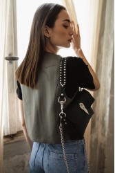 INDIVIDUAL On my Mind Shoulder Bag Black