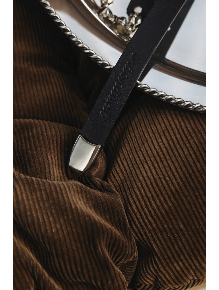 INDIVIDUAL Party Doll Black Nickel Leather Belt