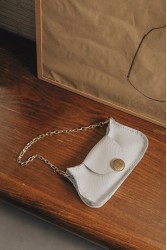 INDIVIDUAL Rise and Shine  Shoulder Bag Off-White Gold