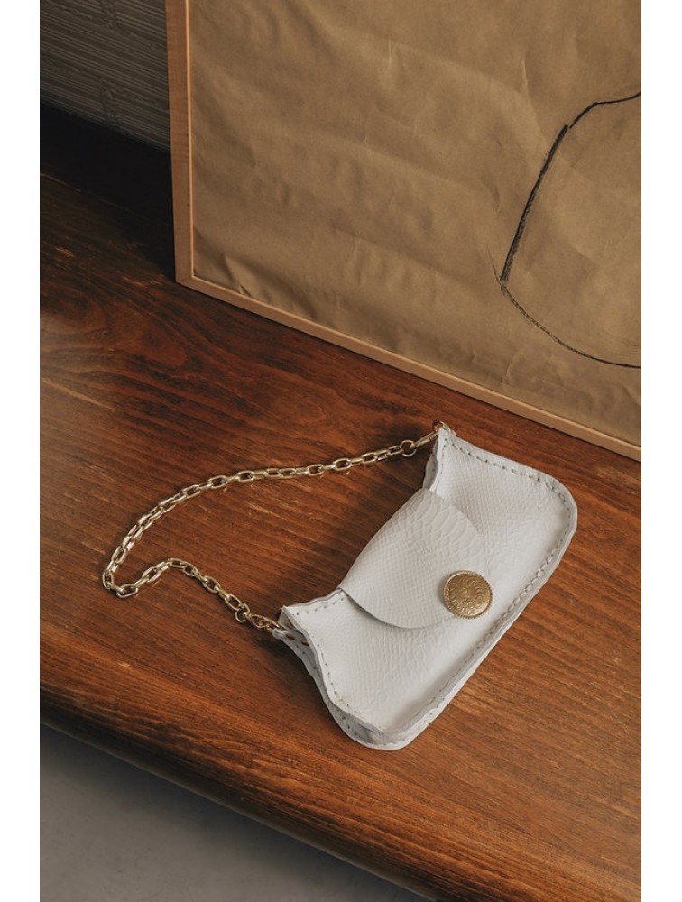 INDIVIDUAL Rise and Shine  Shoulder Bag Off-White Gold