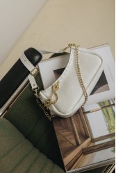 INDIVIDUAL Rushmere Shoulder Bag Off-White Gold