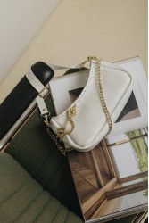INDIVIDUAL Rushmere Shoulder Bag Off-White Gold