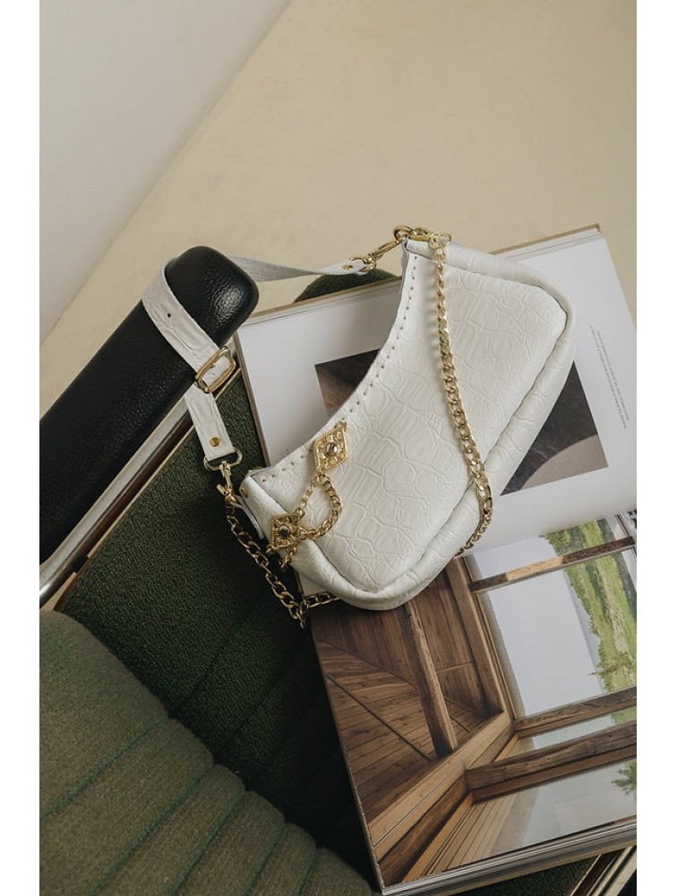 INDIVIDUAL Rushmere Shoulder Bag Off-White Gold