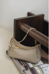 INDIVIDUAL Rushmere Shoulder Bag Stone Beige Gold