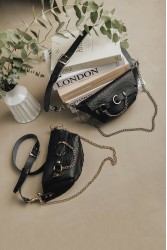 INDIVIDUAL Strong Enough Waist Bag Black Nickel