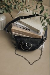 INDIVIDUAL Strong Enough Waist Bag Black Nickel