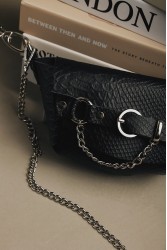 INDIVIDUAL Strong Enough Waist Bag Black Nickel