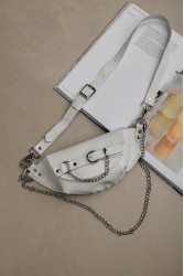 INDIVIDUAL Strong Enough Waist Bag Off-White Nickel