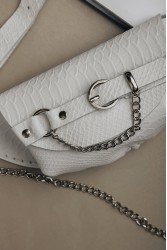 INDIVIDUAL Strong Enough Waist Bag Off-White Nickel