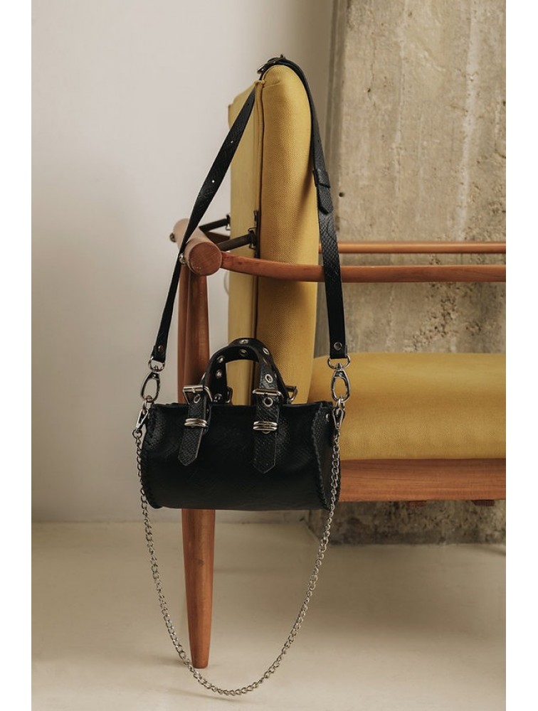 INDIVIDUAL Unstoppable Barrel Bag Black Nickel