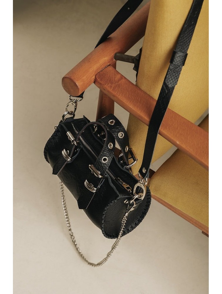 INDIVIDUAL Unstoppable Barrel Bag Black Nickel