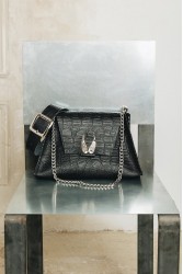 INDIVIDUAL Wings Shoulder Bag Black Nickel