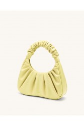 JW PEI Gabbi Ruched Hobo Handbag - Light Yellow